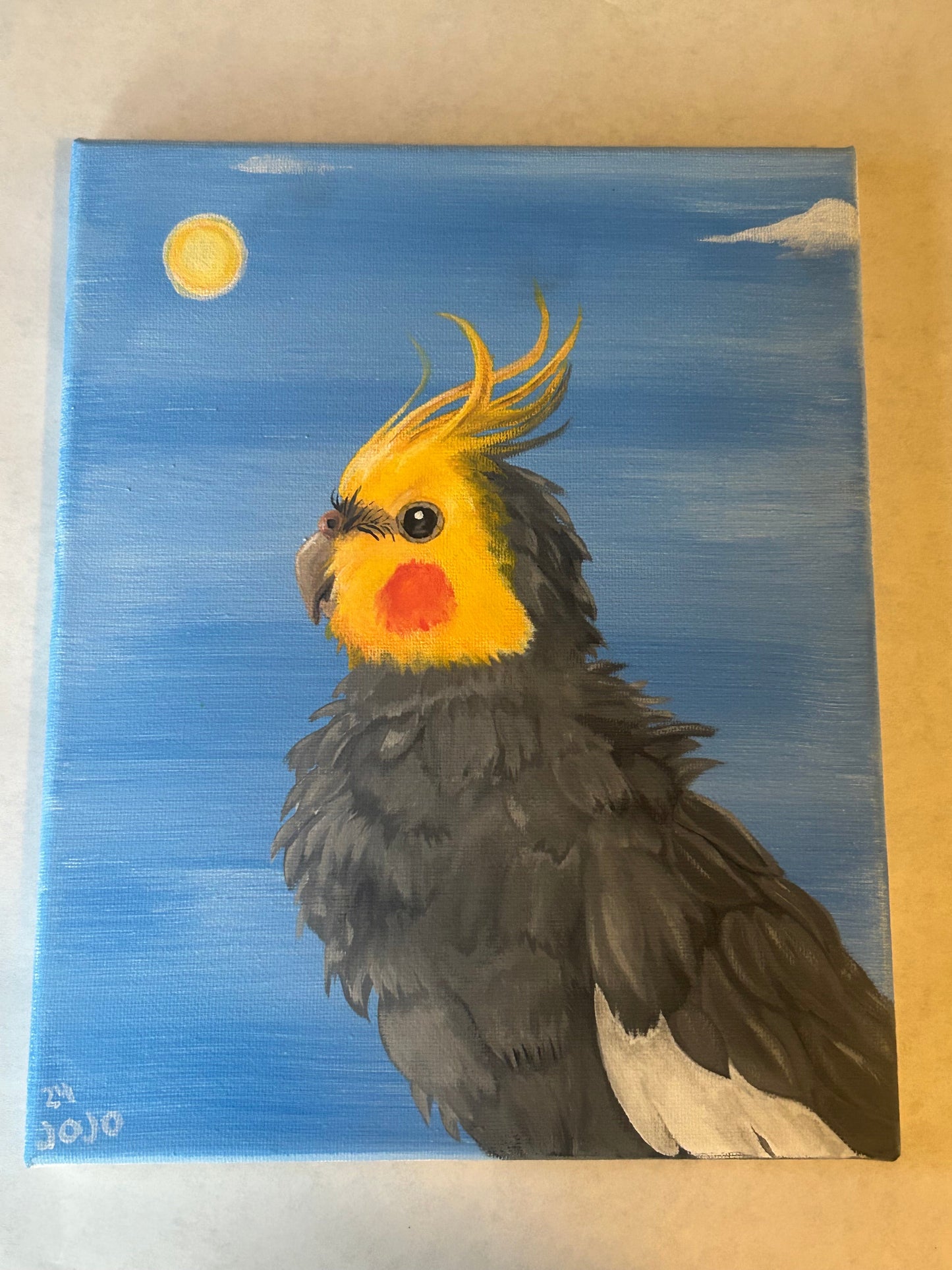 My Sunshine - Jojo - Acrylic Paint - NFS