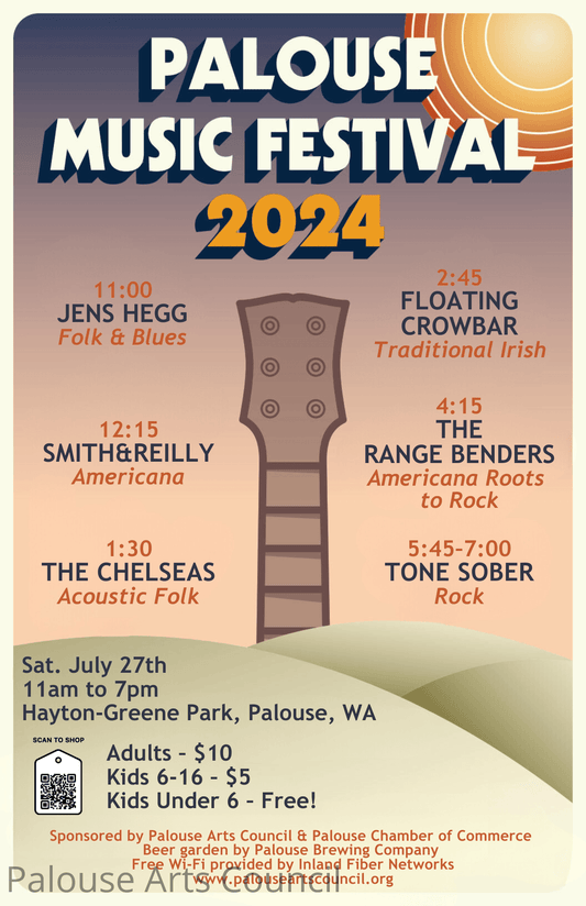 Palouse Music Festival 2024 - Admit 1