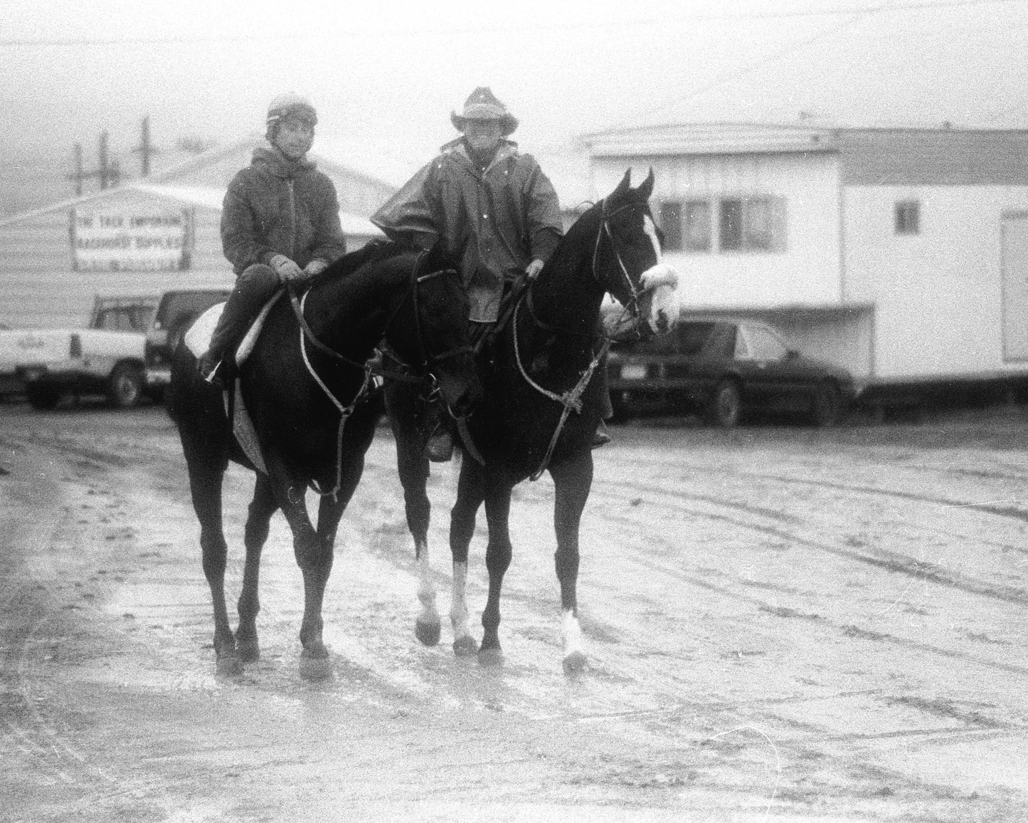 Doug and Kathy in the Rain