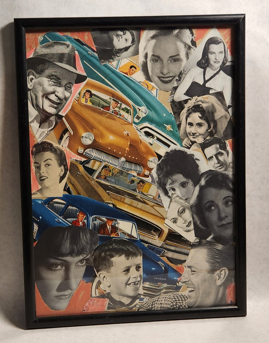 Happy 'Bout Cars - Russ Wheelhouse - Mixed Media