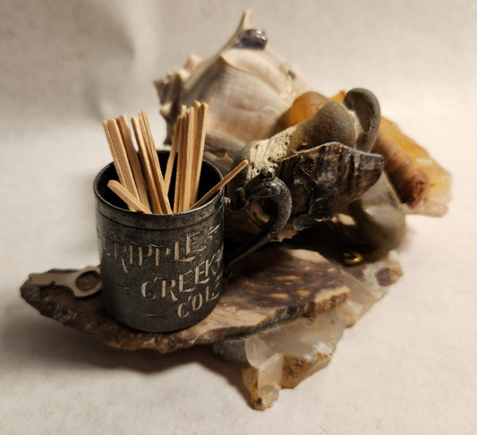 Cripple Creek Toothpicks - Russ Wheelhouse - Mixed Media