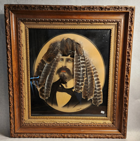 Feathered Guy - Russ Wheelhouse - Mixed Media