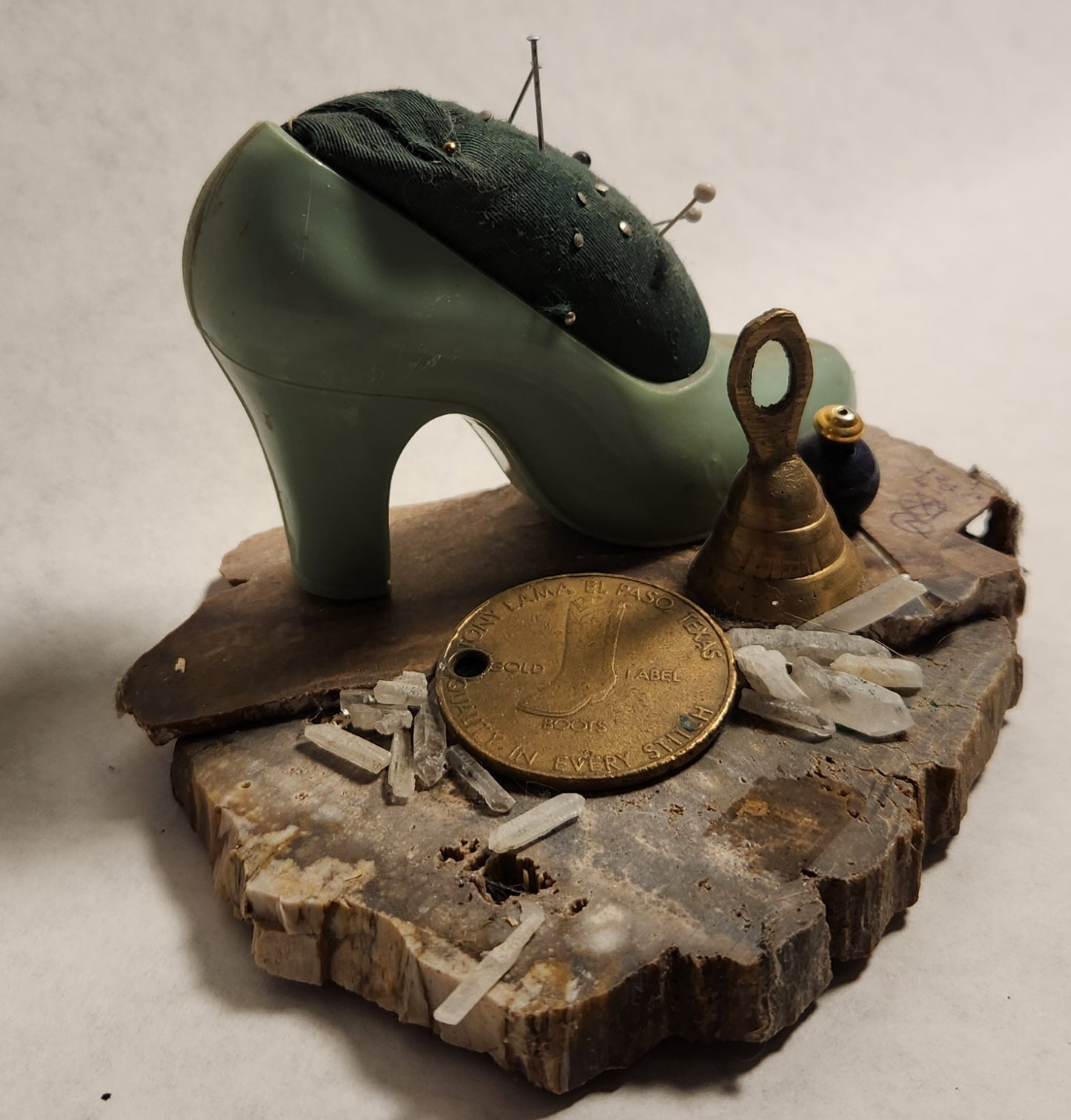 Cinderella's Pin Cushion - Russ Wheelhouse - Mixed Media